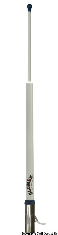 GLOMEX RA1225HP VHF antenna 2.4 m