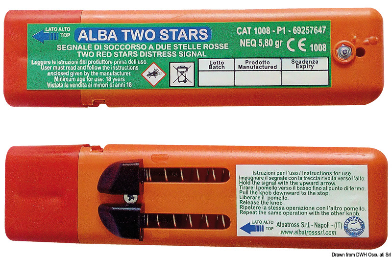 ALBA distress signal 2 stars