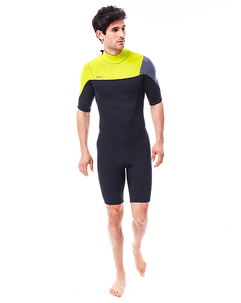 Wetsuit Perth 3/2mm Yellow, Size S