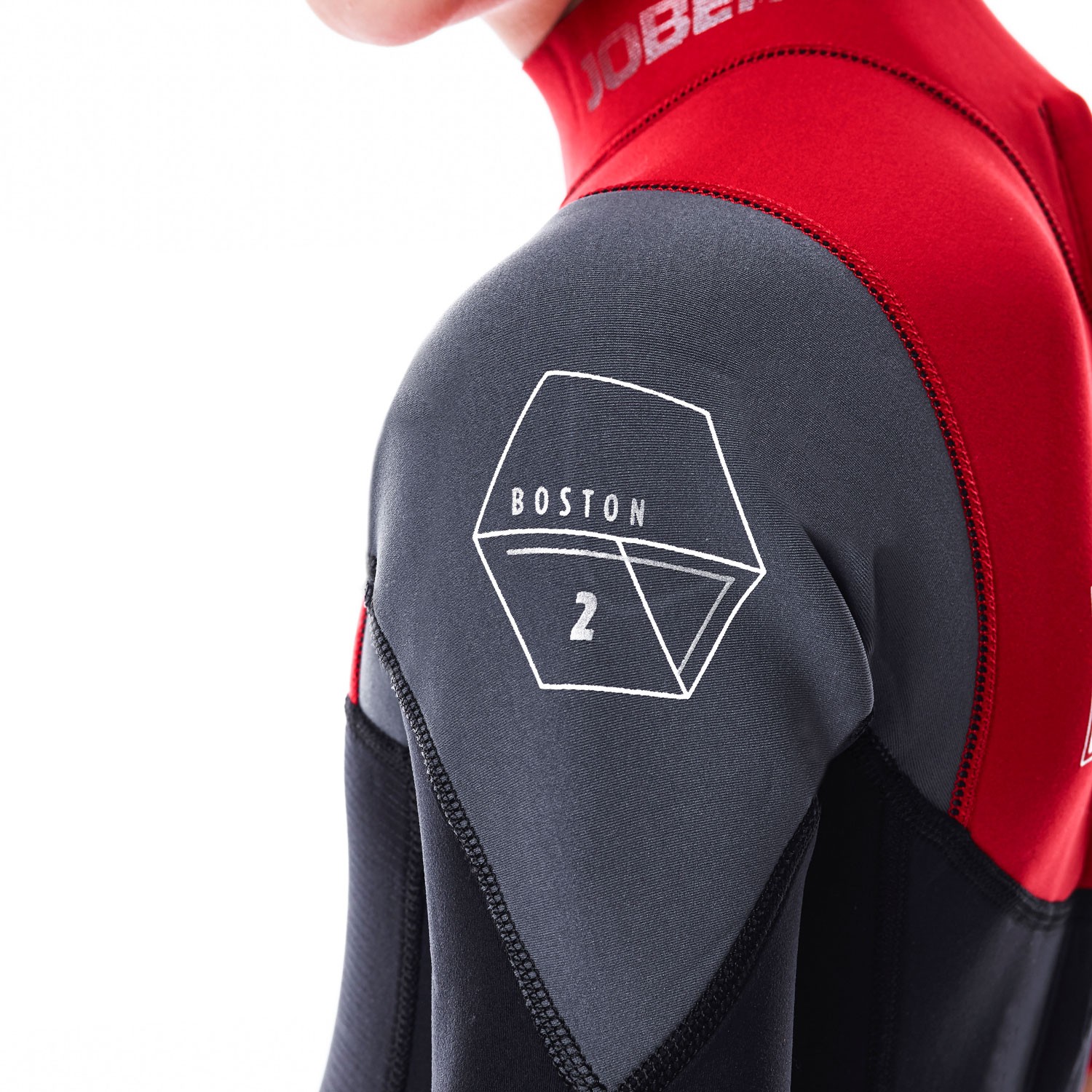 Wetsuit Boston Shorty 2mm Red, Size XS