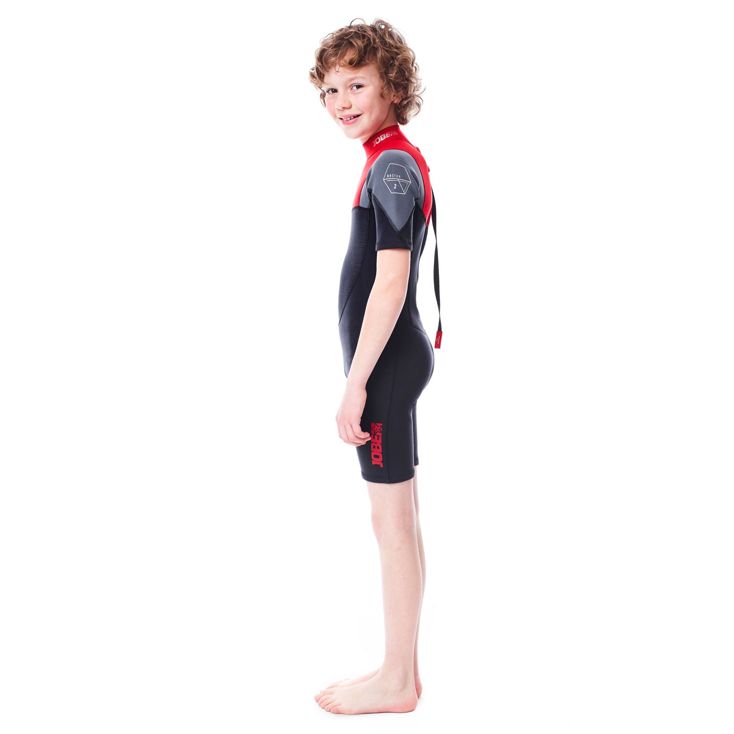 Wetsuit Boston Shorty 2mm Red, Size XS