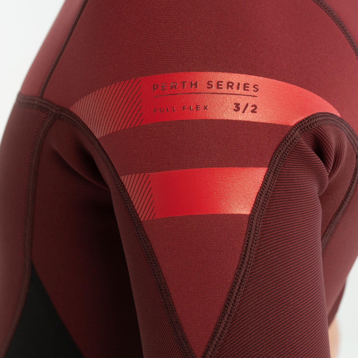 Wetsuit Perth Shorty 3-2mm Red 3XL