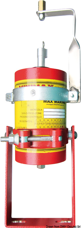 Max Marine 10 aerosol fire suppression system