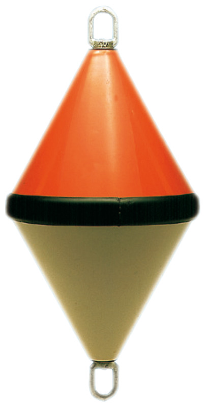 Two-cone buoy 18 l w/pole Ø 12 mm
