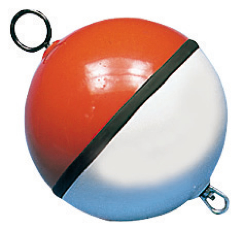 Buoy white/red filled w/polyurethane 700 mm