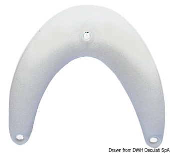 Soft blown PVC fender 55 x 47 cm