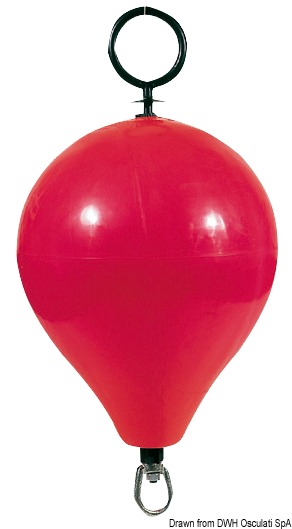 Polyform CC3 buoy red without central rod