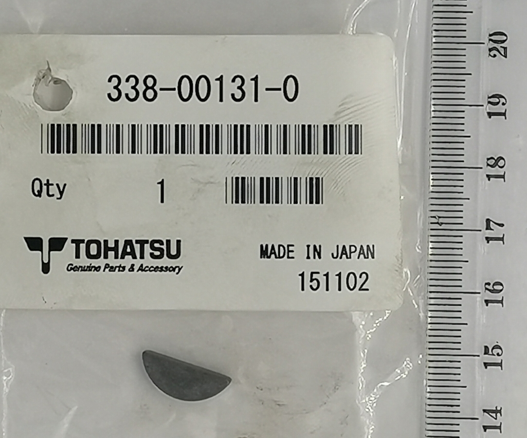 Шпонка Tohatsu 338-00131-0, Mercury 28-16053