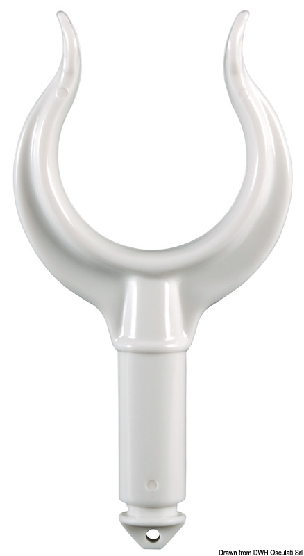 Jarnfordlings rowlock Delrin 45x38 mm