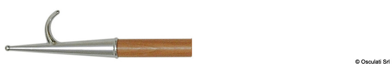 SS/wood boat hook 200 cm