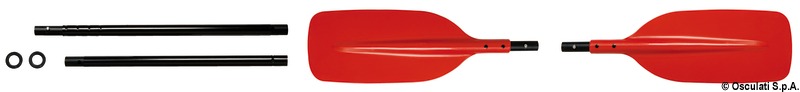 Demontable canoe/kayak paddle 200 cm