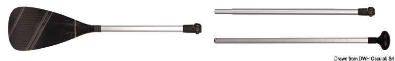 Aluminim paddle for SUP 175/215 cm