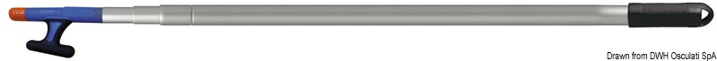 Profesionāls teleskopiskais laivu āķis 150–382 cm – caurules diametrs 25/29/32 mm