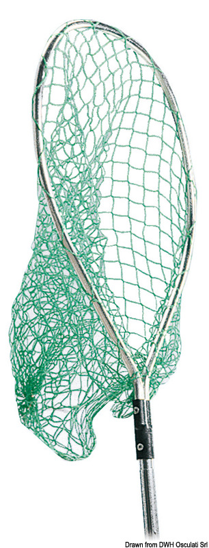 Wide-mesh landing-net,large