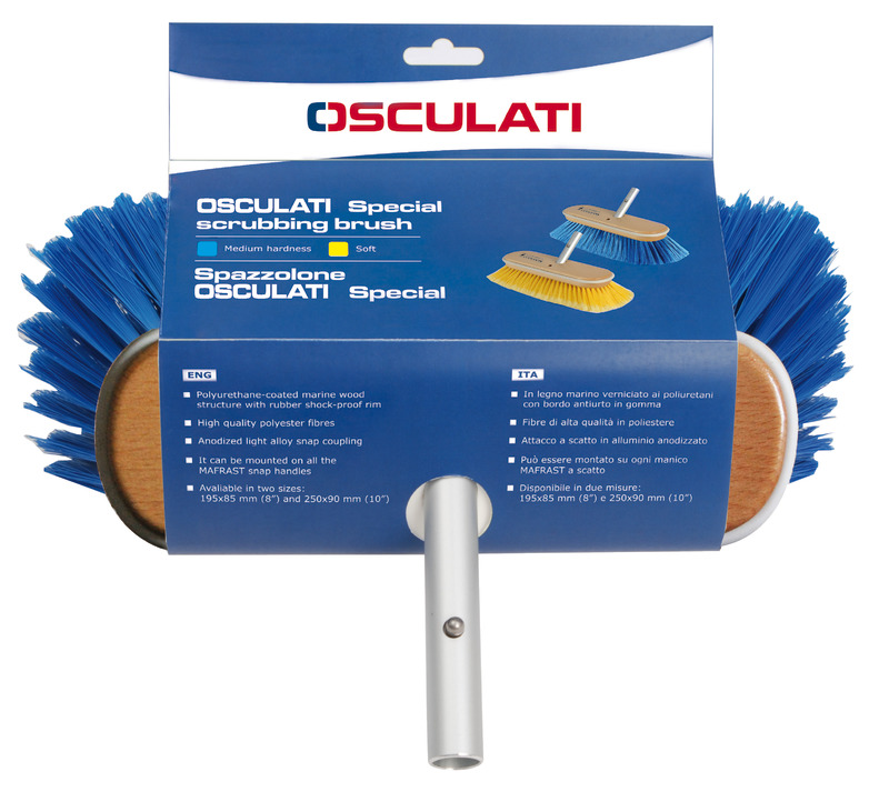 Osculati special medium blue scrubber 195 x 85 mm