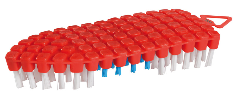 Osculati brush for line cleaning