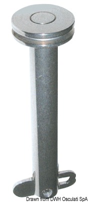 Drop nose pin AISI 316 30 mm Ø 6 mm A