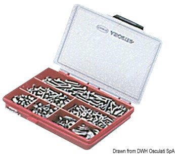 Compact screws set 540 pcs