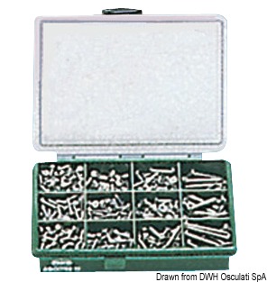 Compact screws set 390 pcs