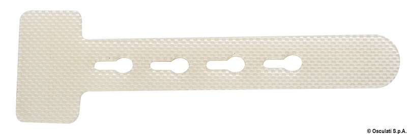 Adjustable soft palstic cover tensioner