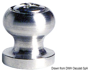 Tarpaulin lacing button AISI 316 13 mm