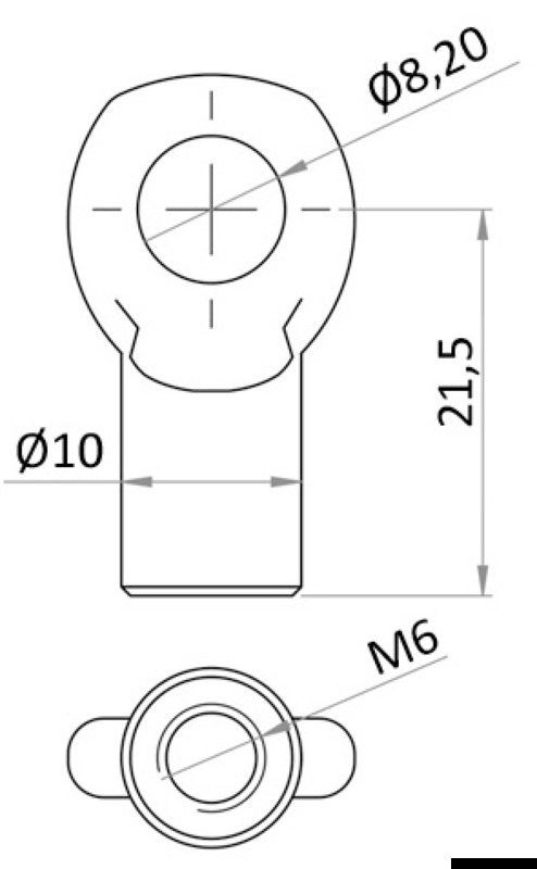 Spare SS head for 38.009.xx / 38.010.xx