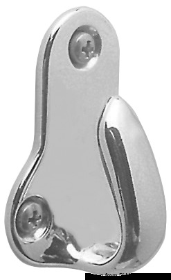 Chromed brass hook 45x33 mm
