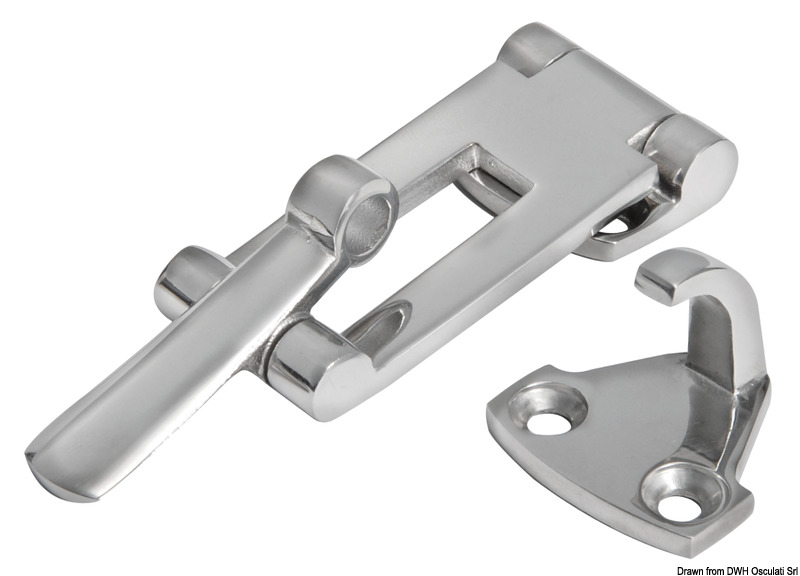 Lever fastener AISI 316 104.6 x 36.7 mm