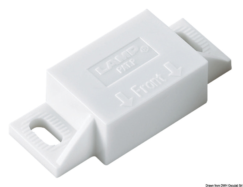 Magnetic lock - white