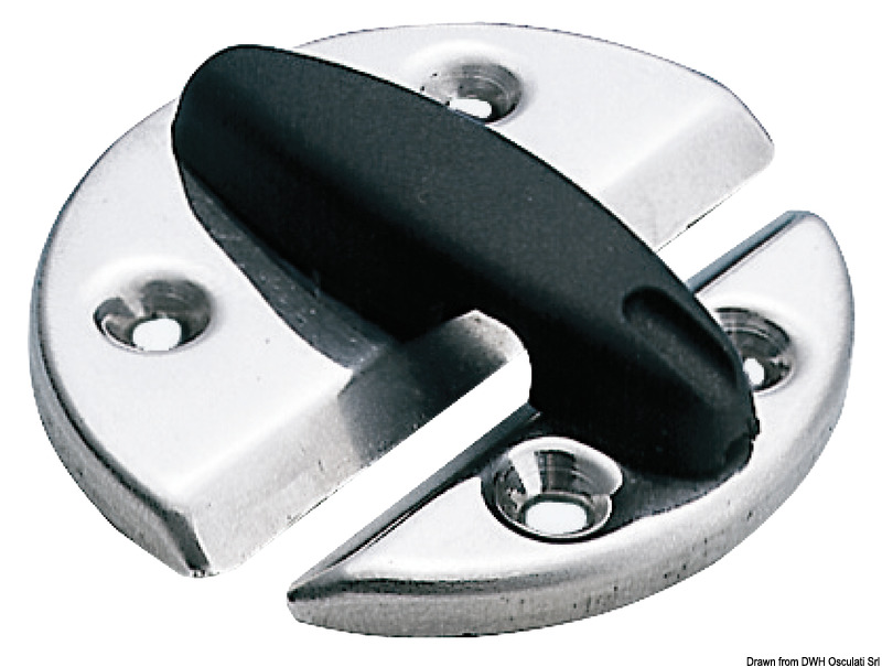 Door stopper SS/nylon 60 mm