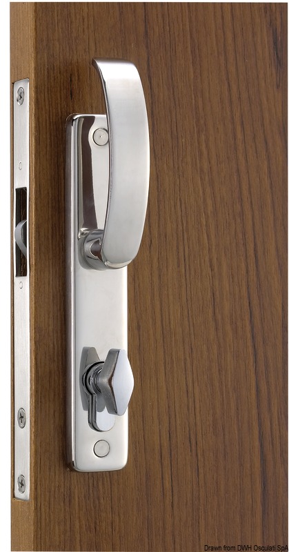 Lock for sliding doors Contemporary handle