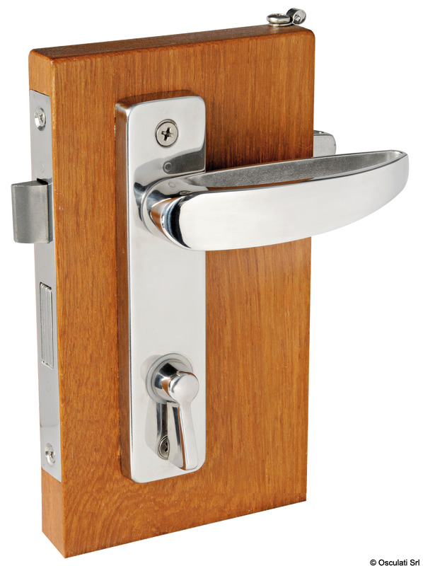 Smart pair of handles w/plates LH inside + outside