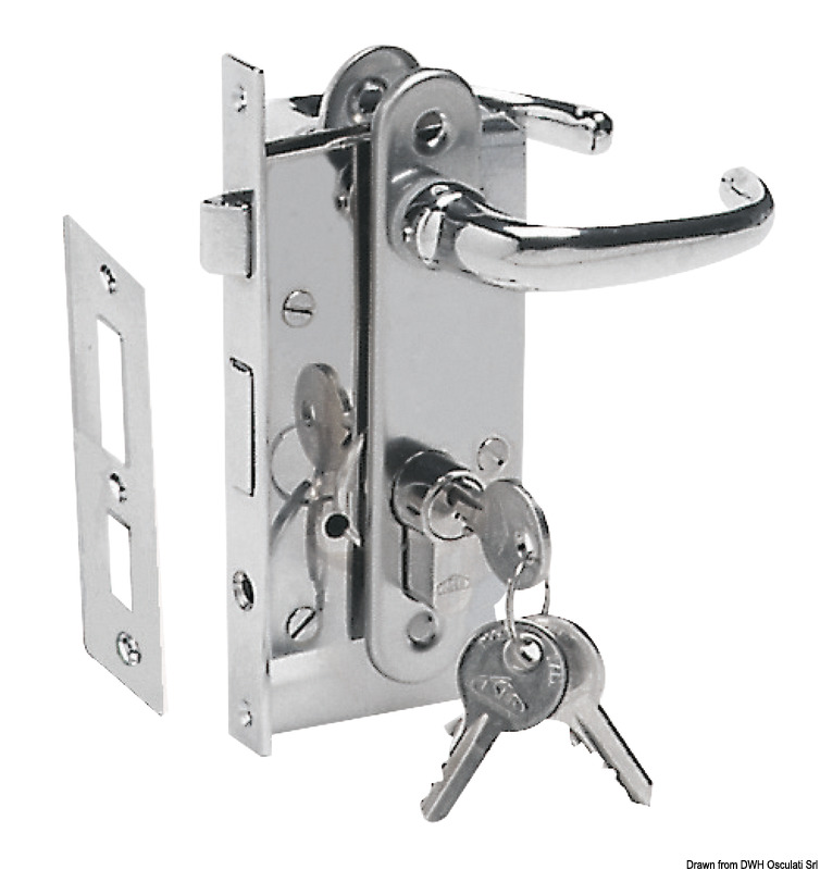 Lock right 150x15 mm