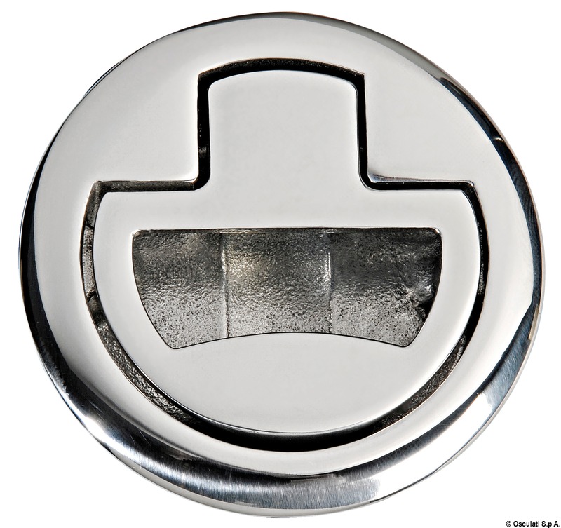 Standard flush pull latch AISI316 without lock