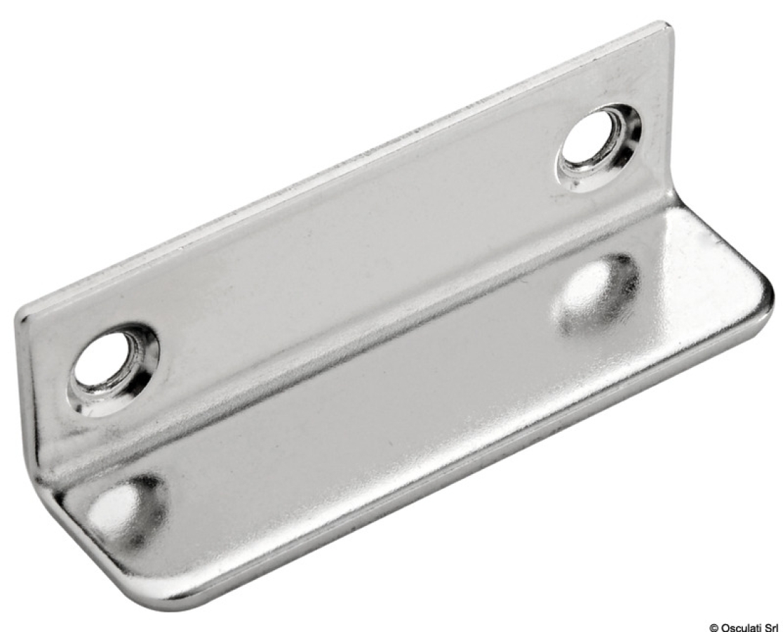 Stainless steel square stop for latches 38.182.50/38.180.01
