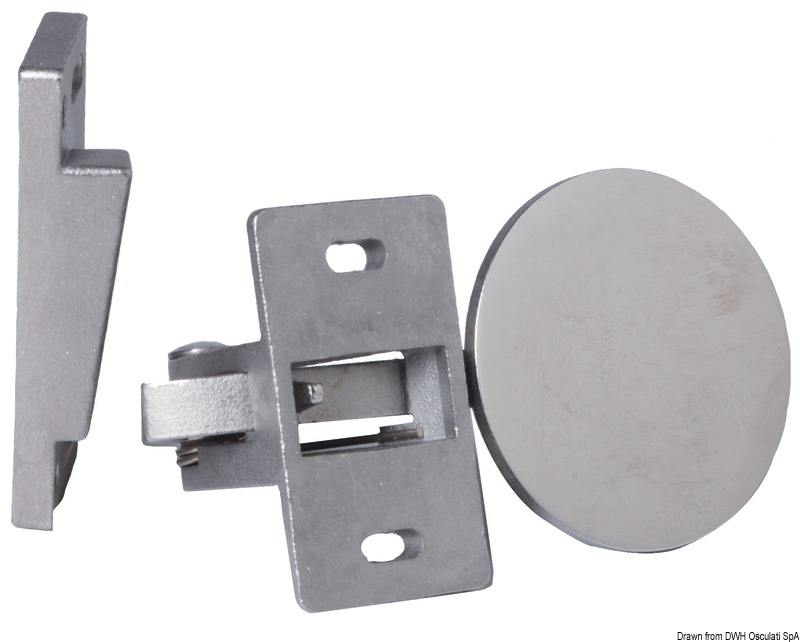 Latch for cabinet door AISI316 28/33 mm