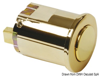 Knob, gold finishing