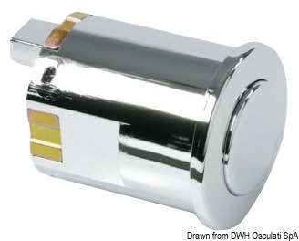 Knob, chrome finishing