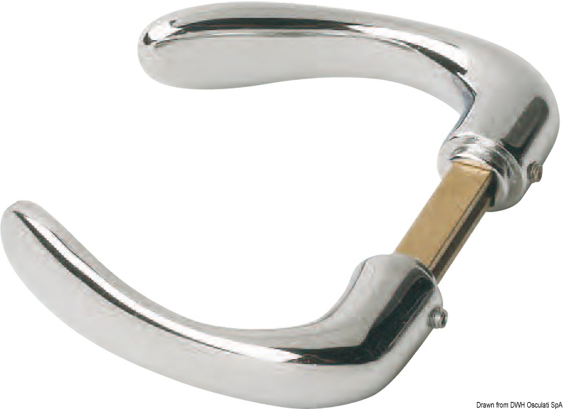 Classic Kata II chromed brass handle 85 mm