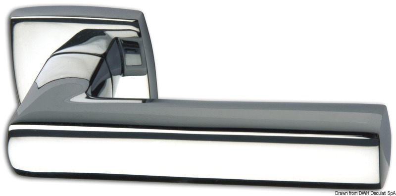 Pair of Square handles,chr.br.