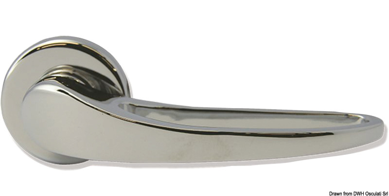 Classic Guerini chromed brass handle 133 mm