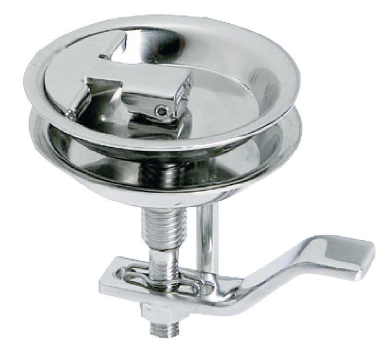 Lift latch mirror polished AISI316 70 mm