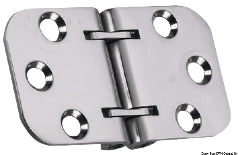 Foldable hinge 70x40 mm