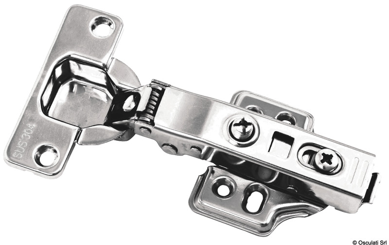 Spring hinge for Soft Close doors Full Overlay