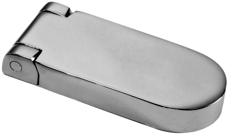 Hinge mirror-polished AISI316 70x30 mm