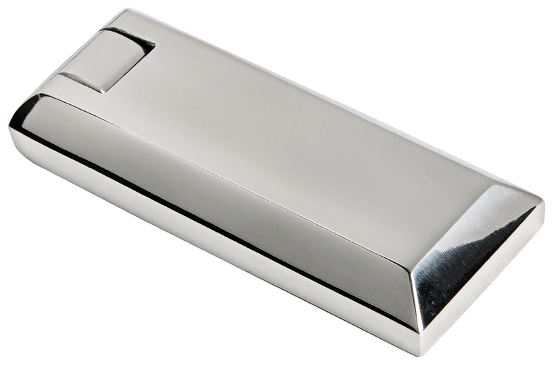 Piramid hinge mirror-polished AISI316 70x30 mm