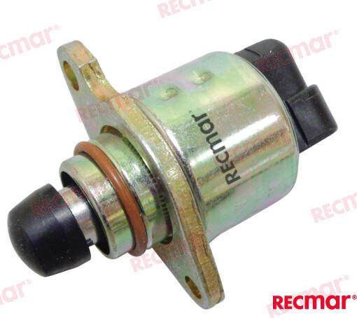 IAC for Mercruiser engines OEM: Pleasurecraft: 49060, R084003; Volvo: 3843751, 3857696; Mercruiser: 802624, 803149, 853677, 8M0220728