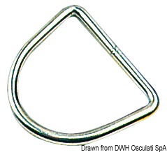 D-ring 6x30 mm