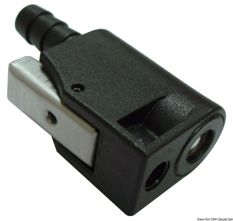 Degvielas līnijas konektors TOHATSU 4T  izeja  Ø10 mm - dzinēja puse gs31015 394-70250-0
