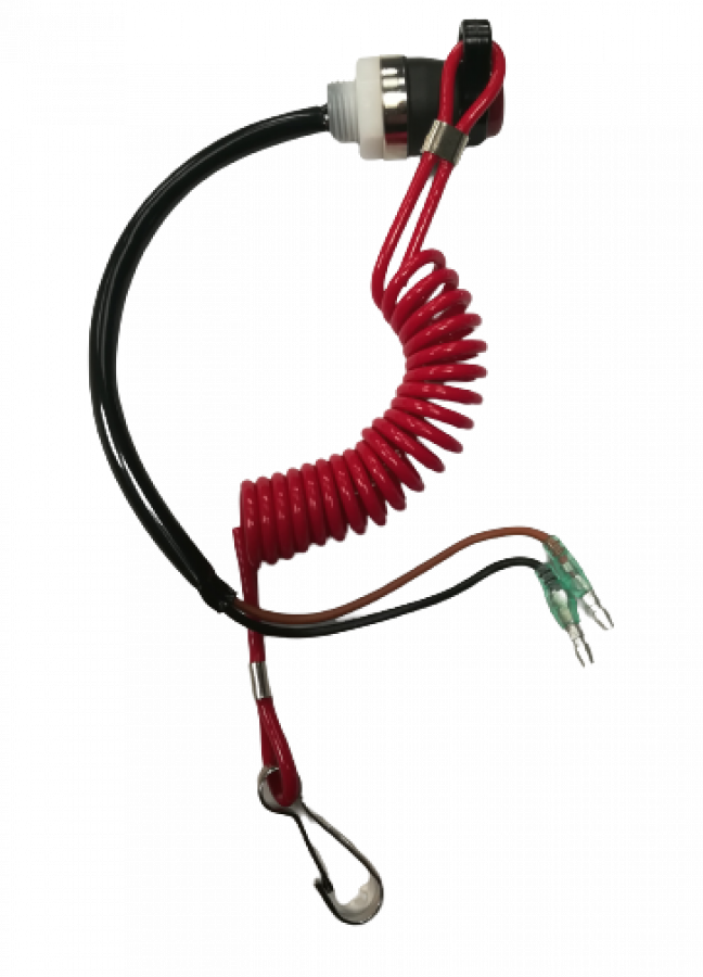 Кнопка остановки Tohatsu 4T См. также REC369-0682-0 87-823037A2